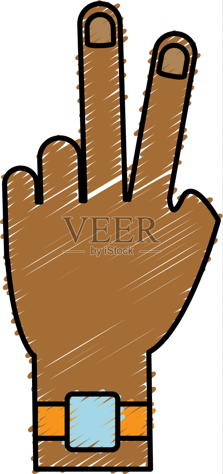 人手图标设计元素图片