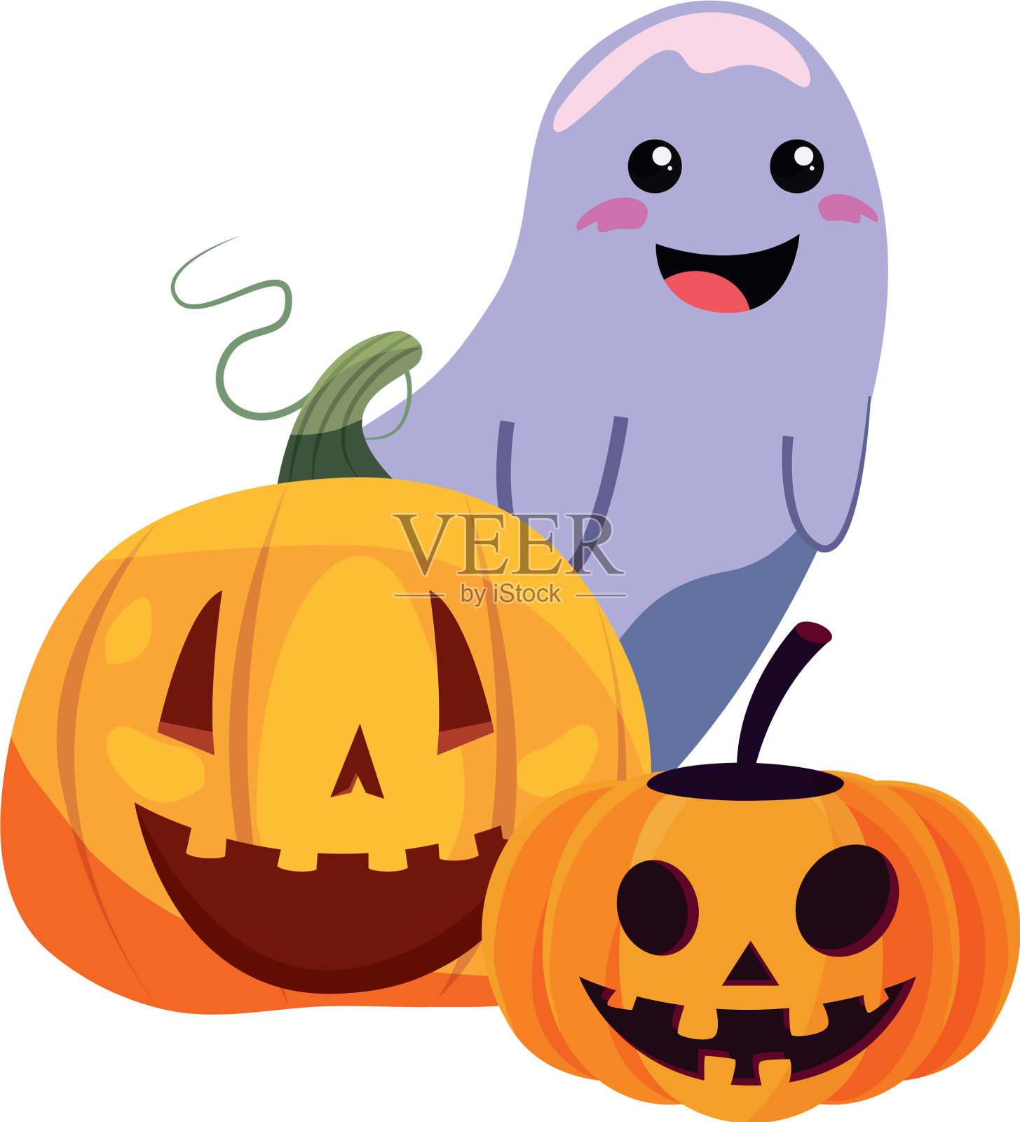 庆祝万圣节快乐设计元素图片