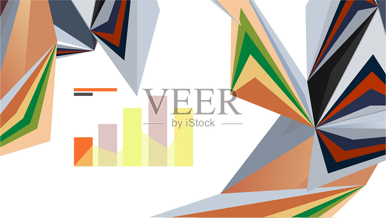 现代三角形表示模板设计模板素材