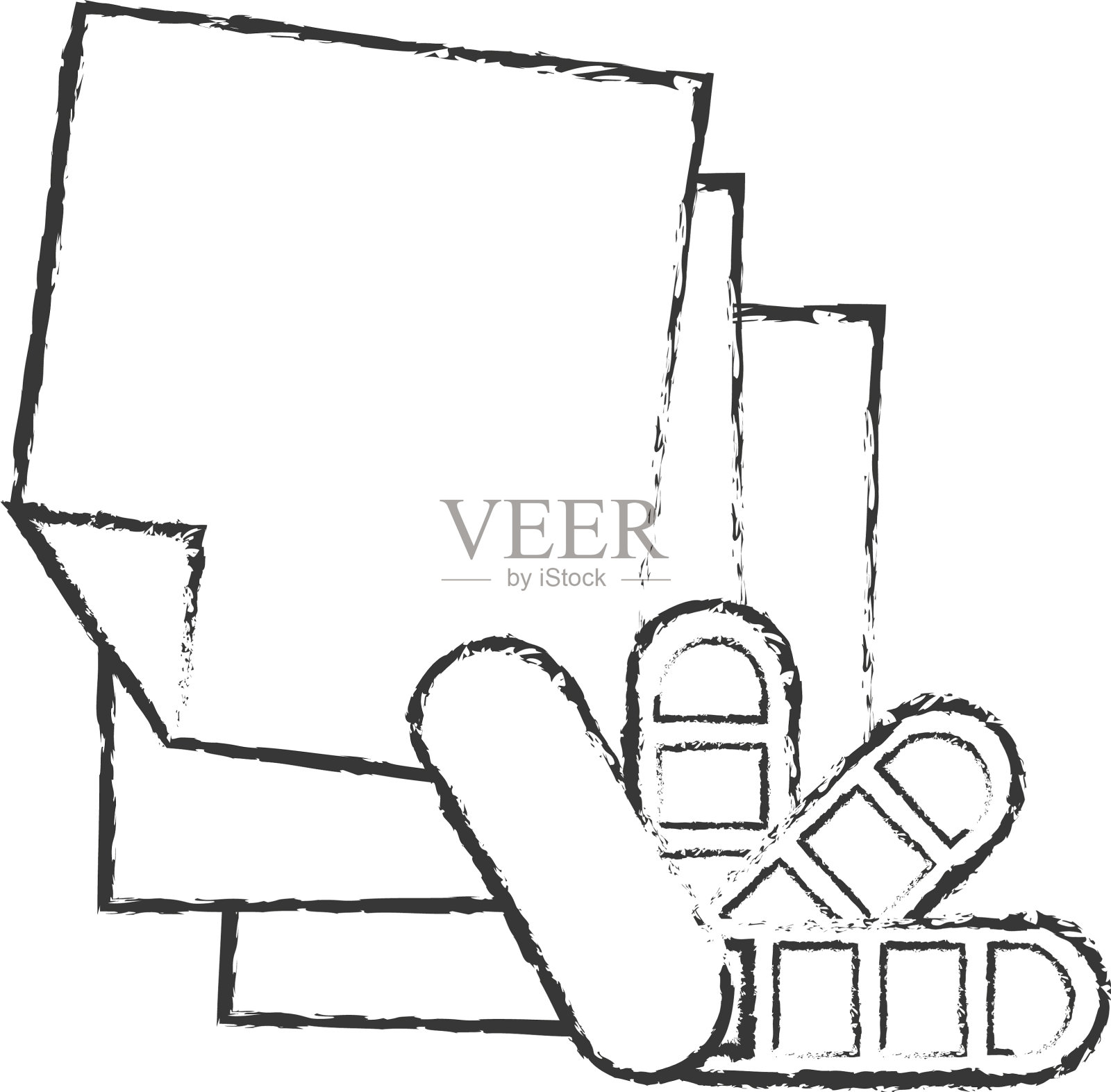 叠板和调色板色调图形设计设计元素图片