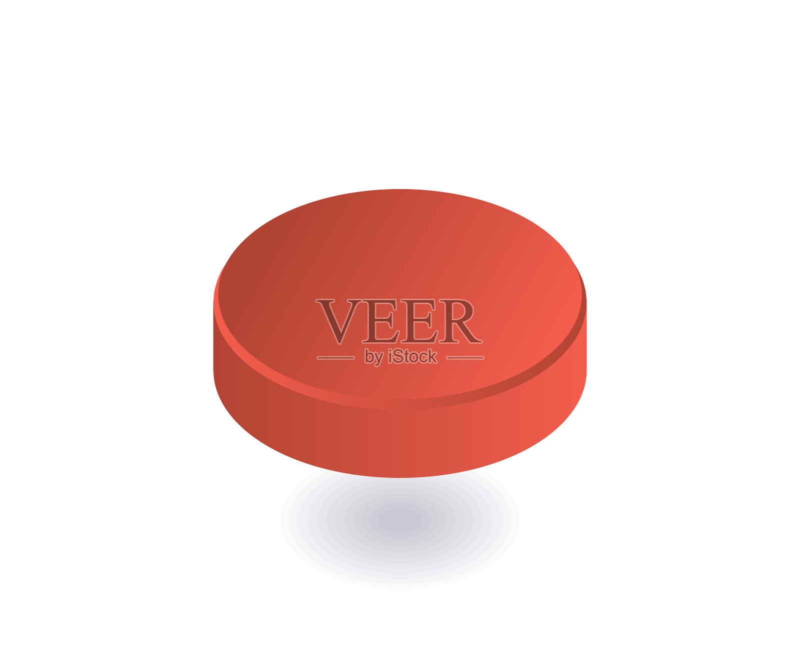 红色药丸图标设计元素图片