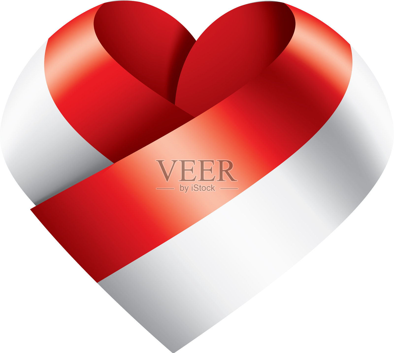 印度尼西亚国旗上有白色设计元素图片