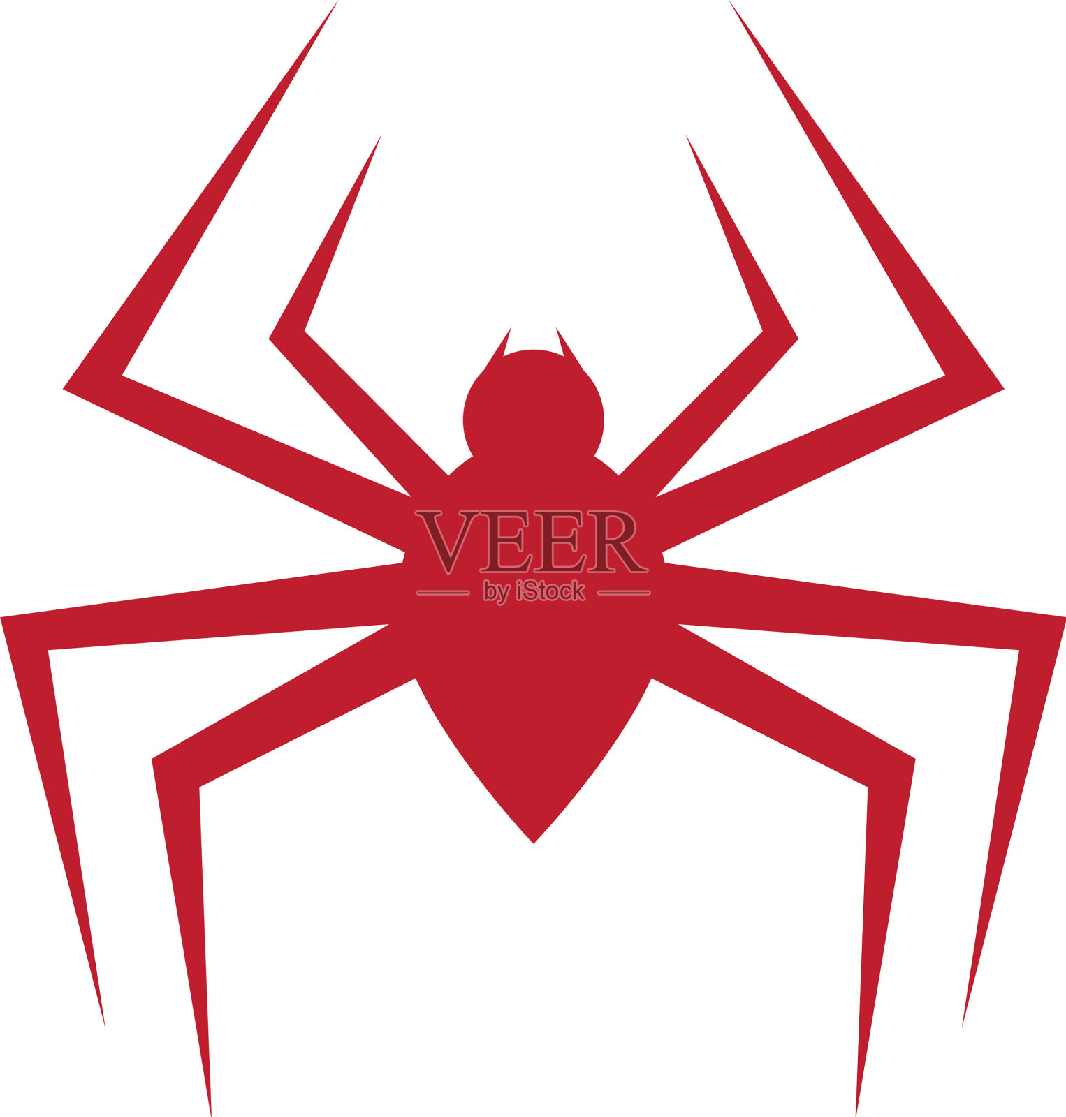 蜘蛛图标设计元素图片