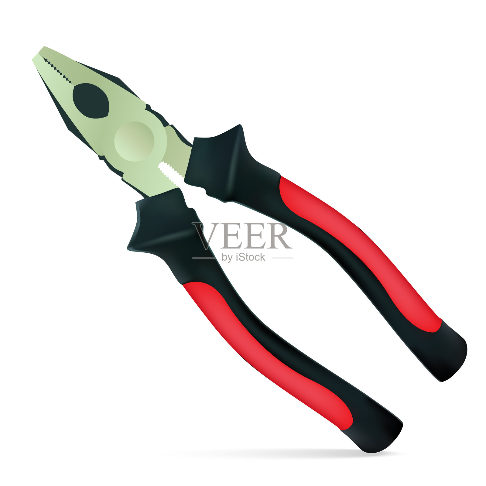 在白色背景上制作螨虫设计元素图片