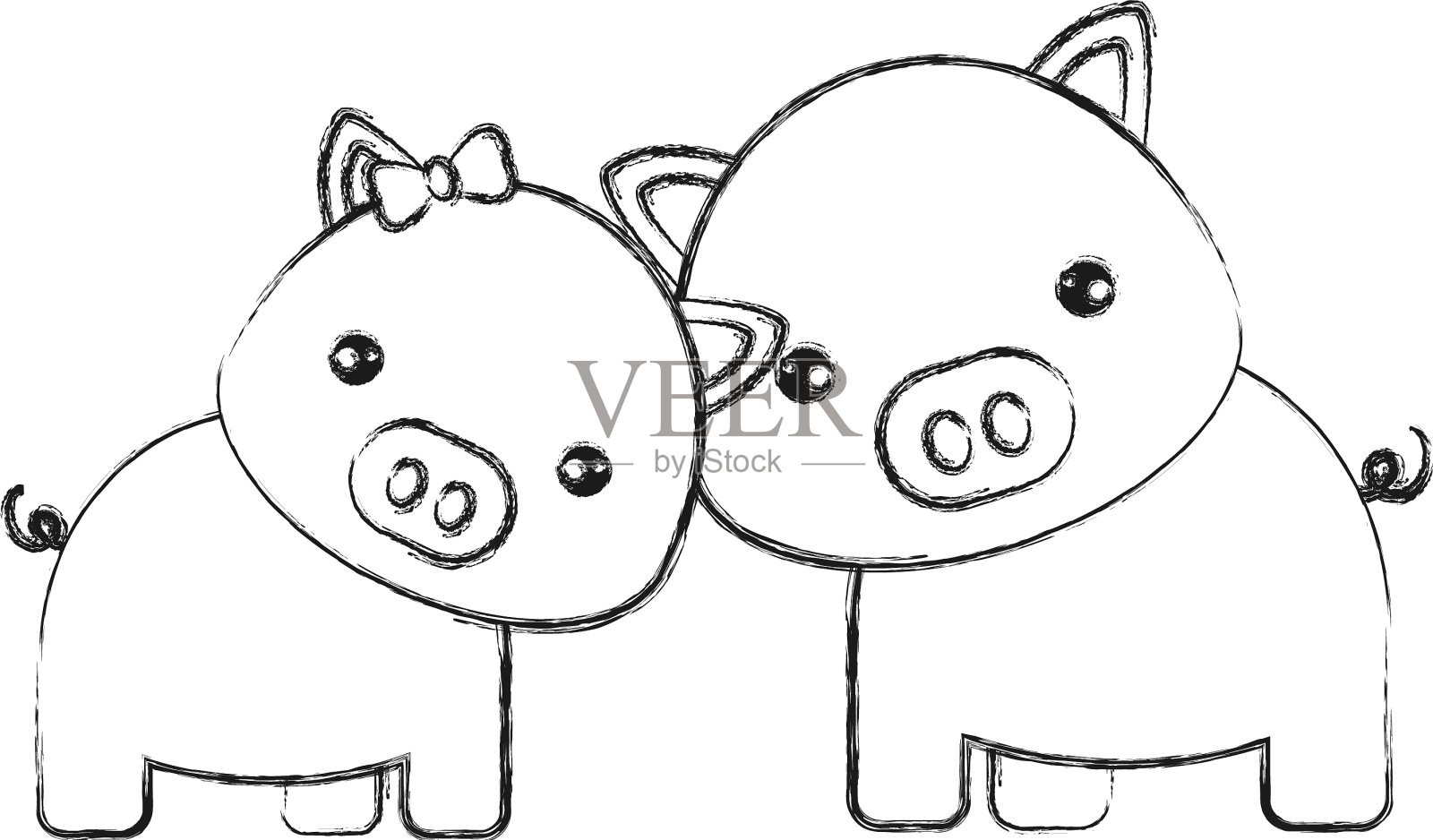 可爱的动物设计设计元素图片