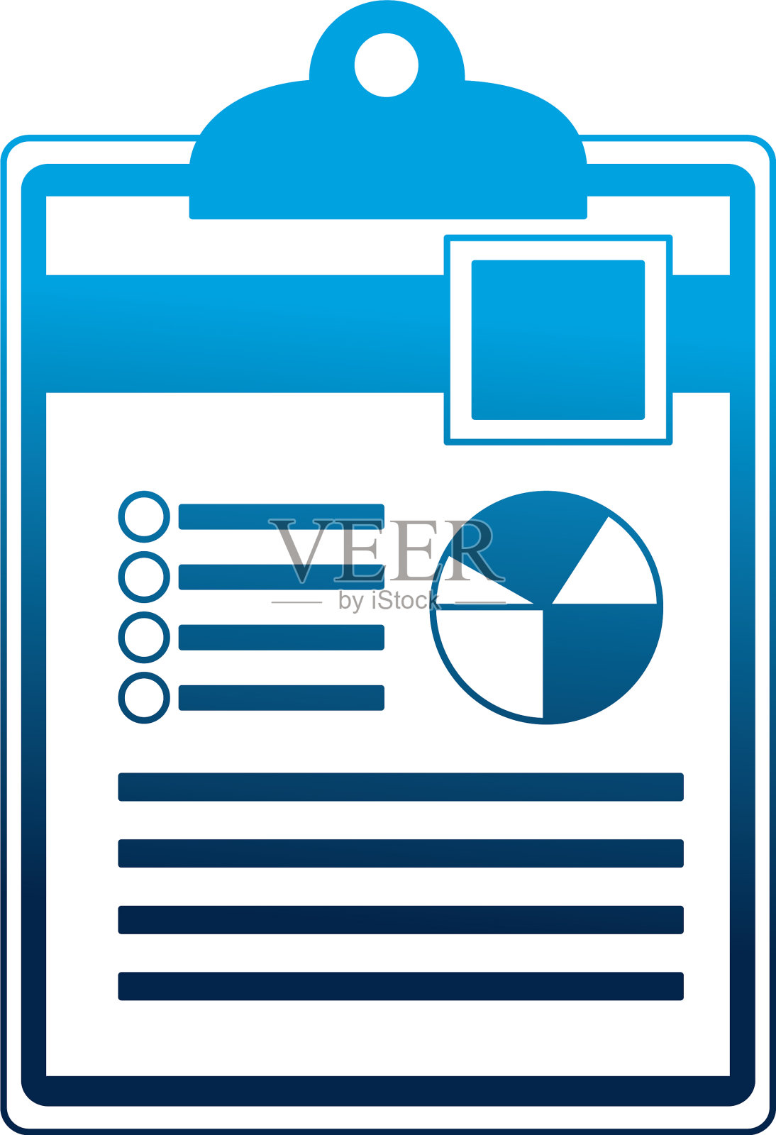 办公室剪贴板文件报告图表设计元素图片