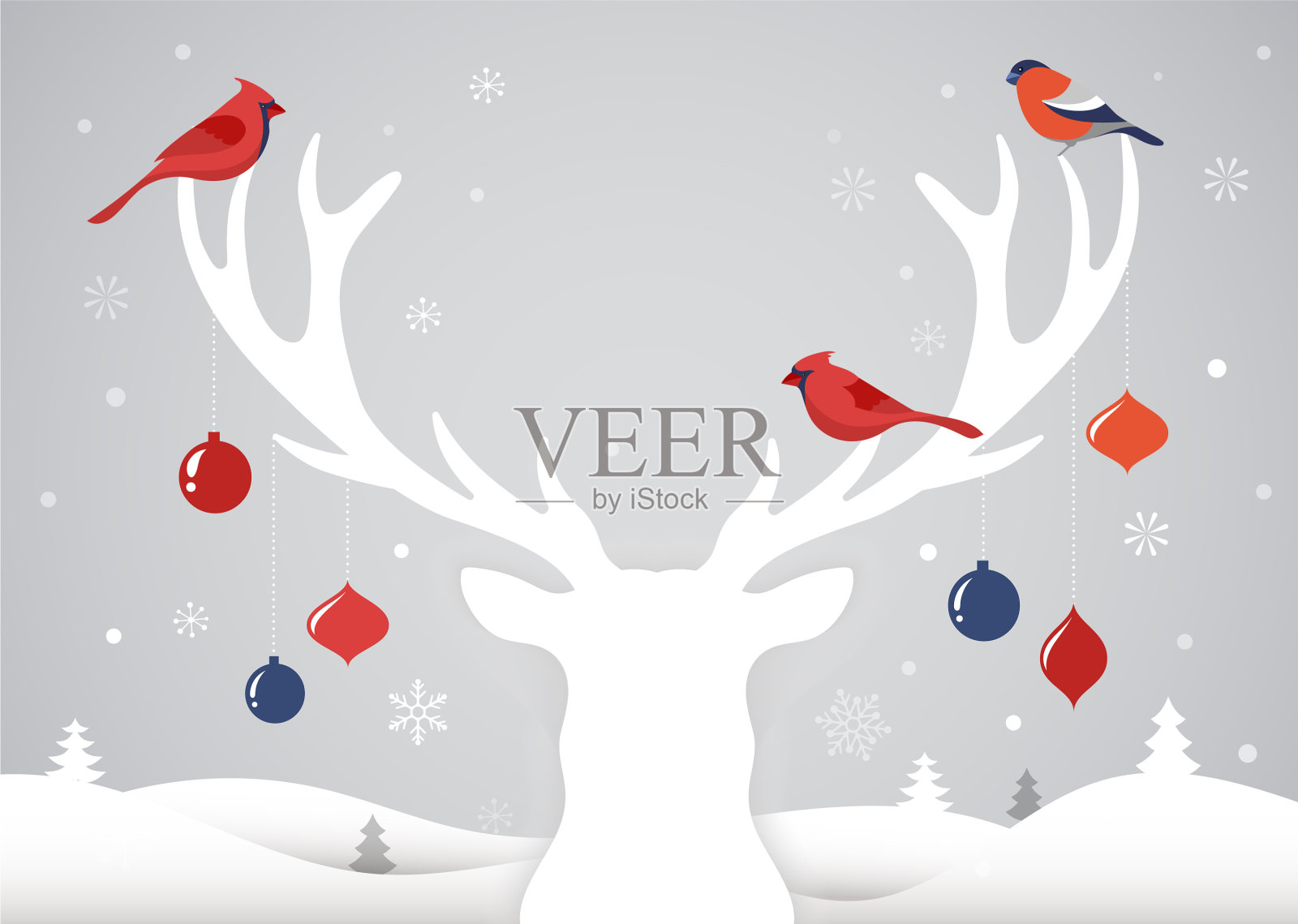 圣诞快乐横幅圣诞模板背景设计模板素材