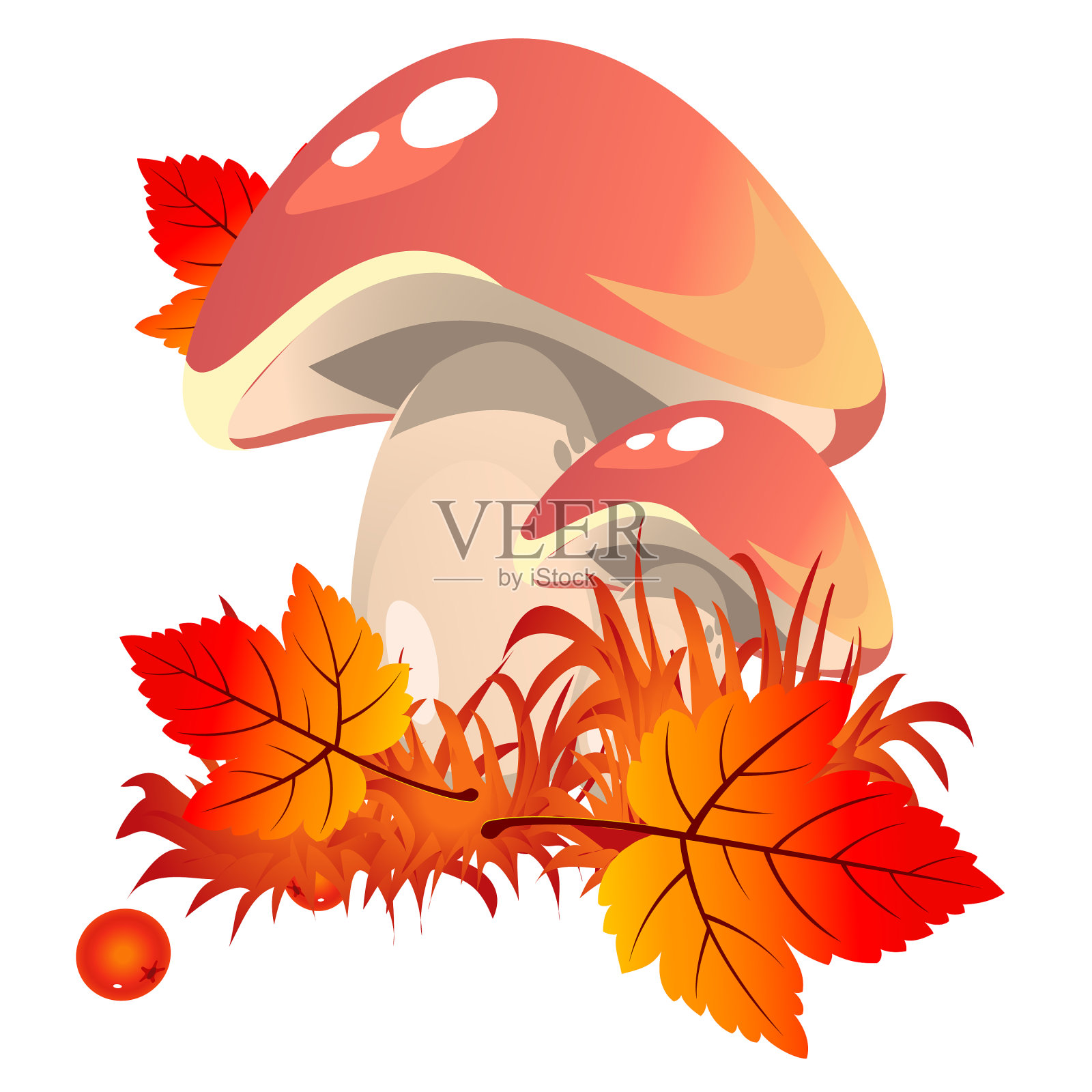 为自然金色主题的海报素描设计元素图片