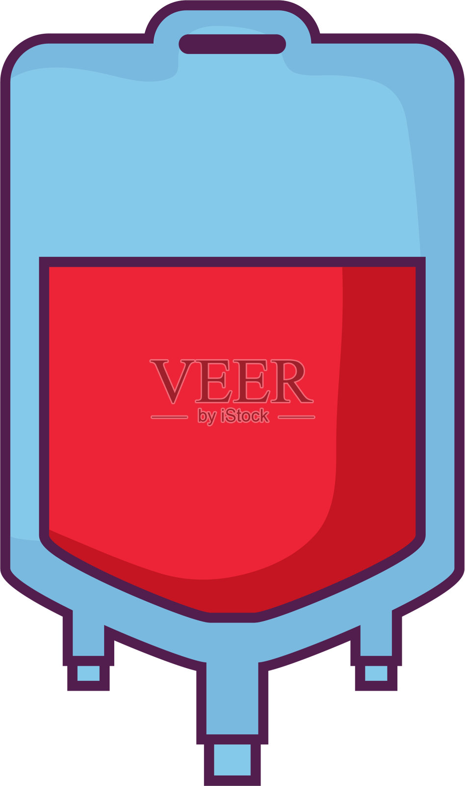 献血袋图标设计元素图片