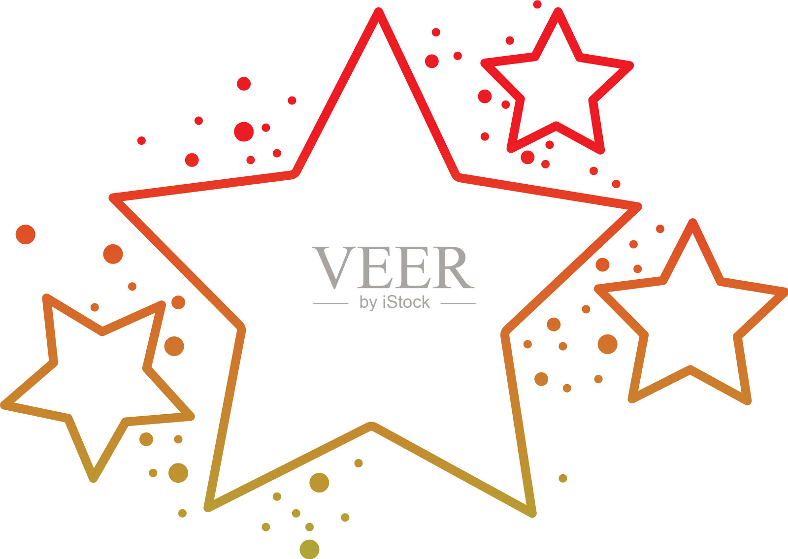 线星闪亮空间闪设计设计元素图片