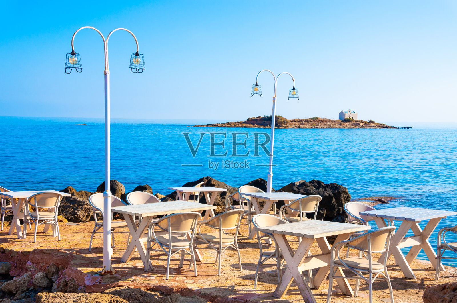 克里特岛,希腊。照片摄影图片