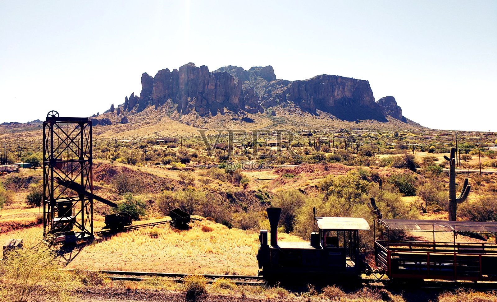 全船前往狂野西部照片摄影图片
