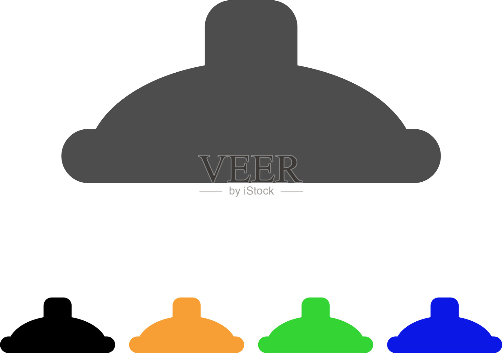 淋浴头图标图标素材