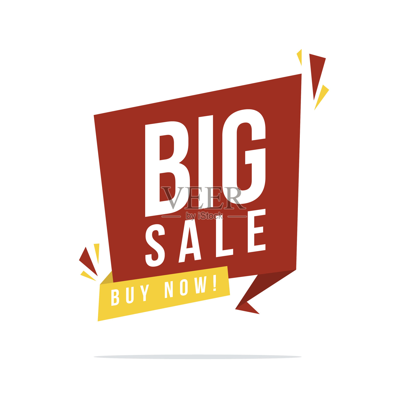 超级销售折扣价格标签现代风格设计元素图片