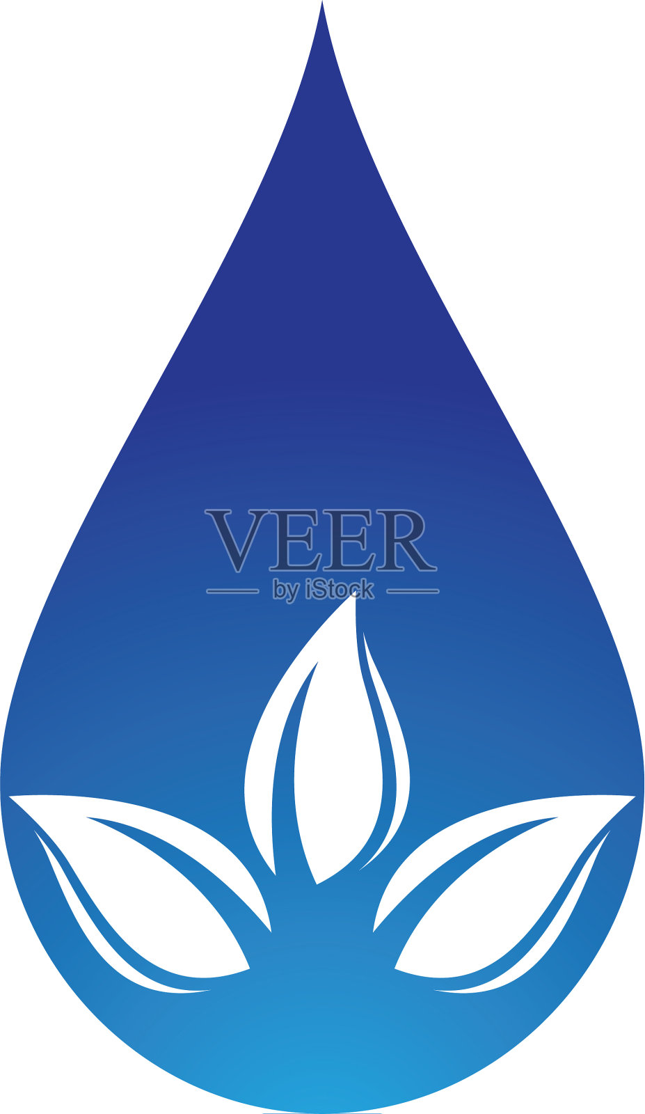 水滴图标设计元素图片