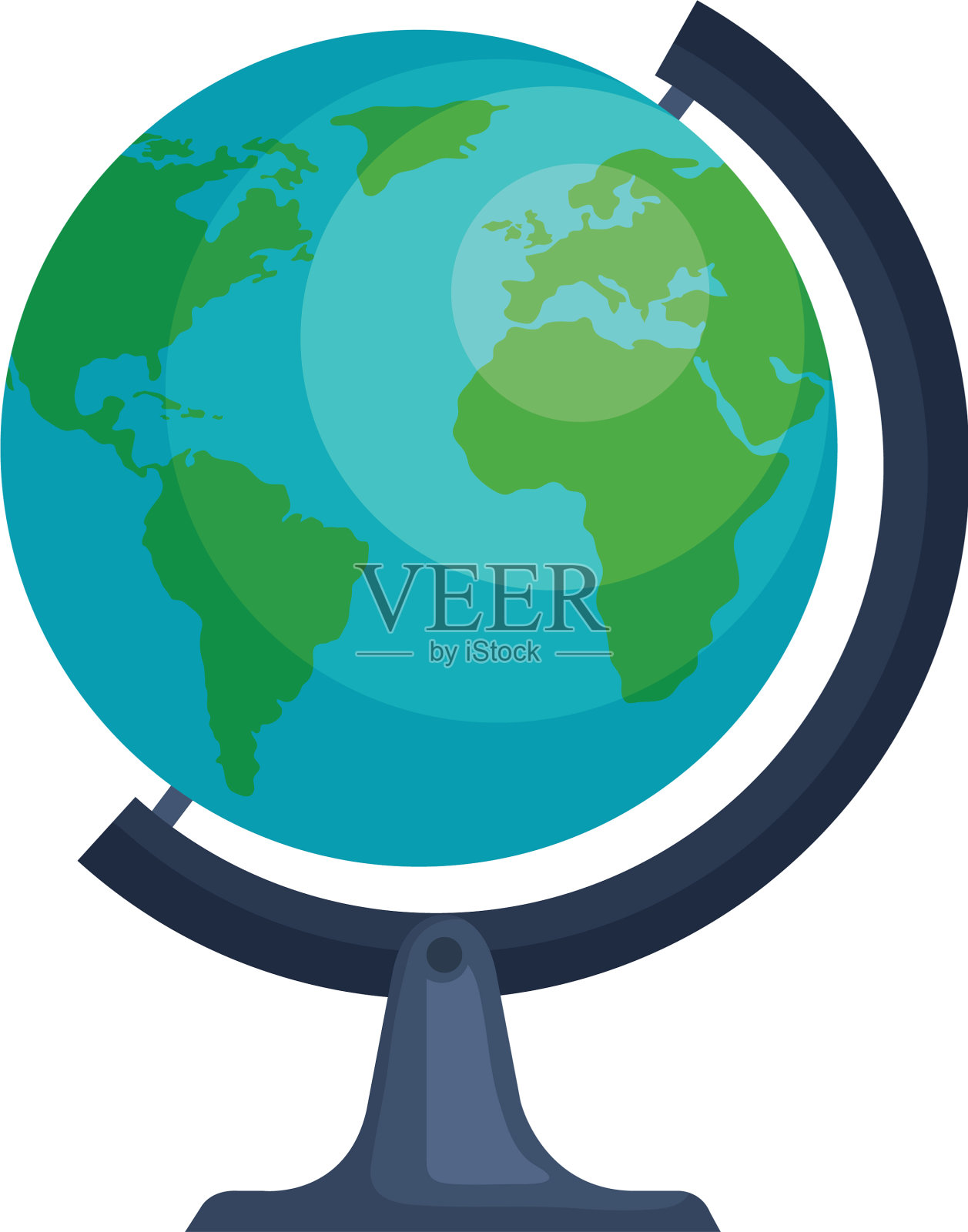 世界行星地球图标设计元素图片