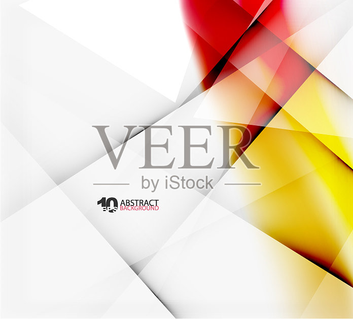 高科技或商业未来模糊模板插画图片素材