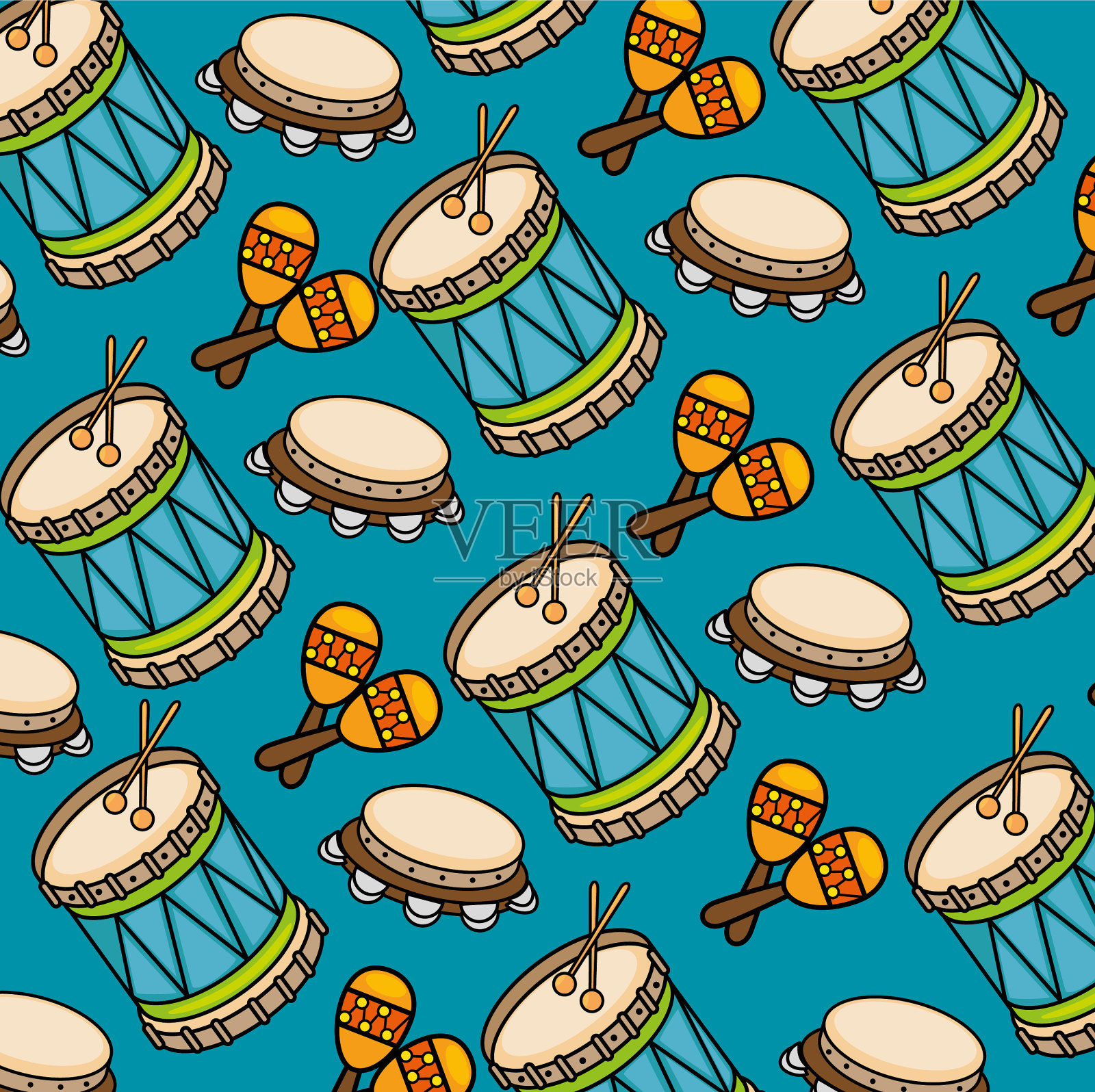 乐器的图标插画图片素材