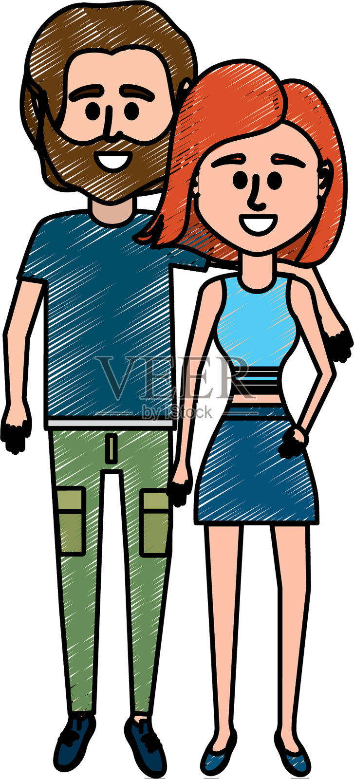 搭配服装设计设计元素图片