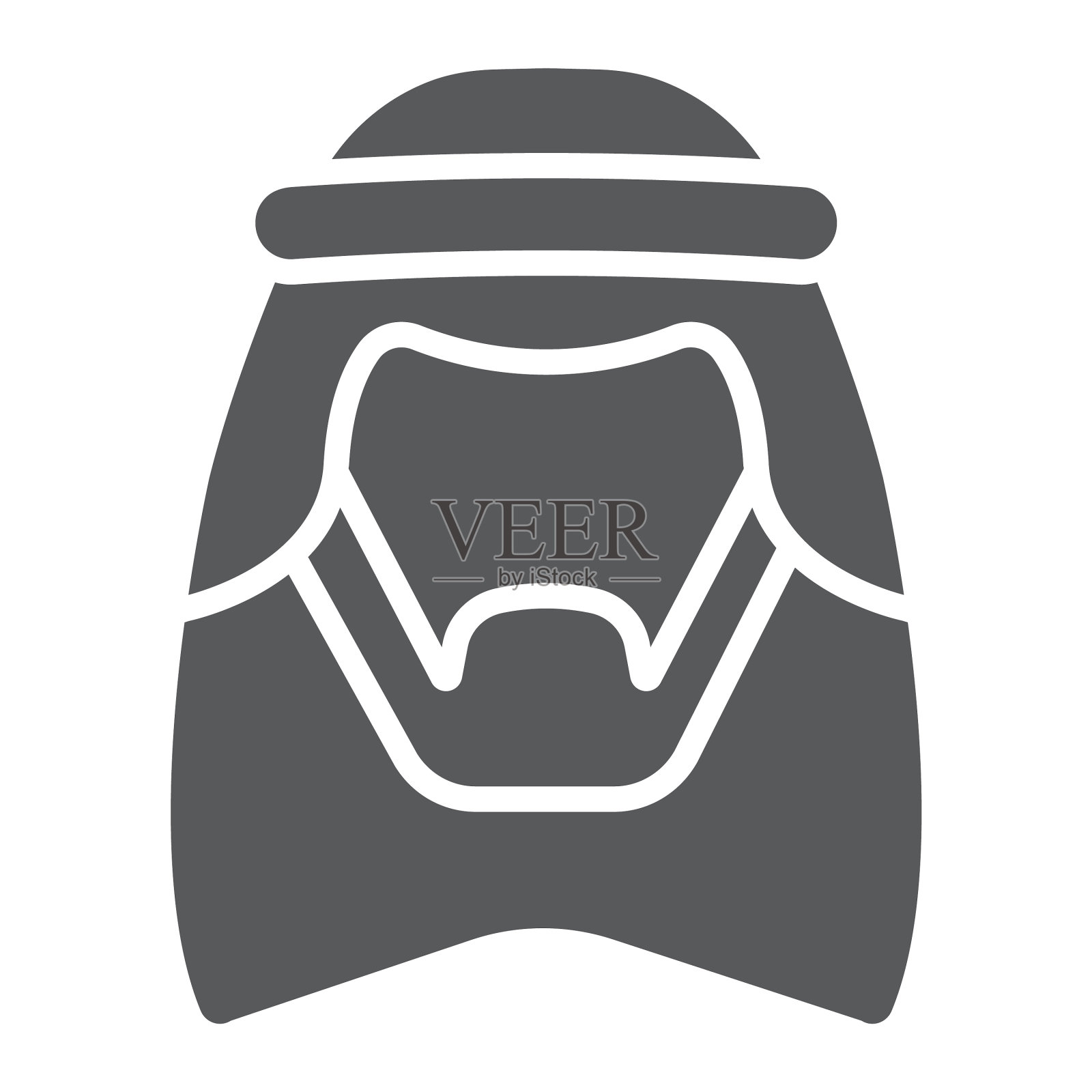 阿拉伯象形文字图标男性和穆斯林阿拉伯男子符号设计元素图片