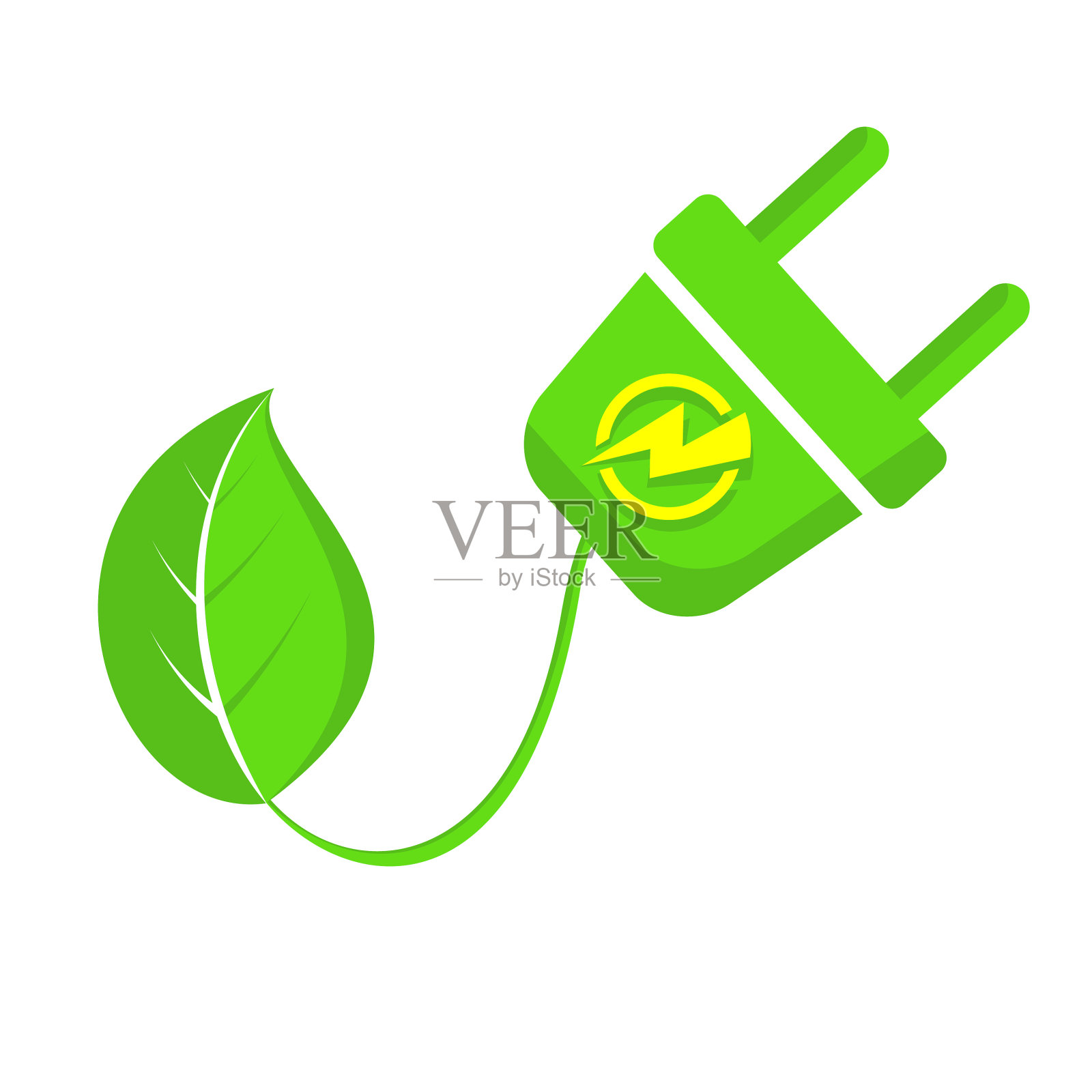 生态绿色能源概念世界环境日设计元素图片