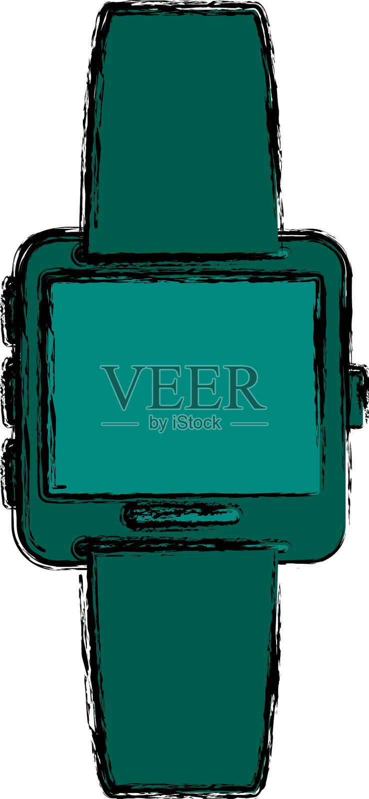 看画技术插画图片素材