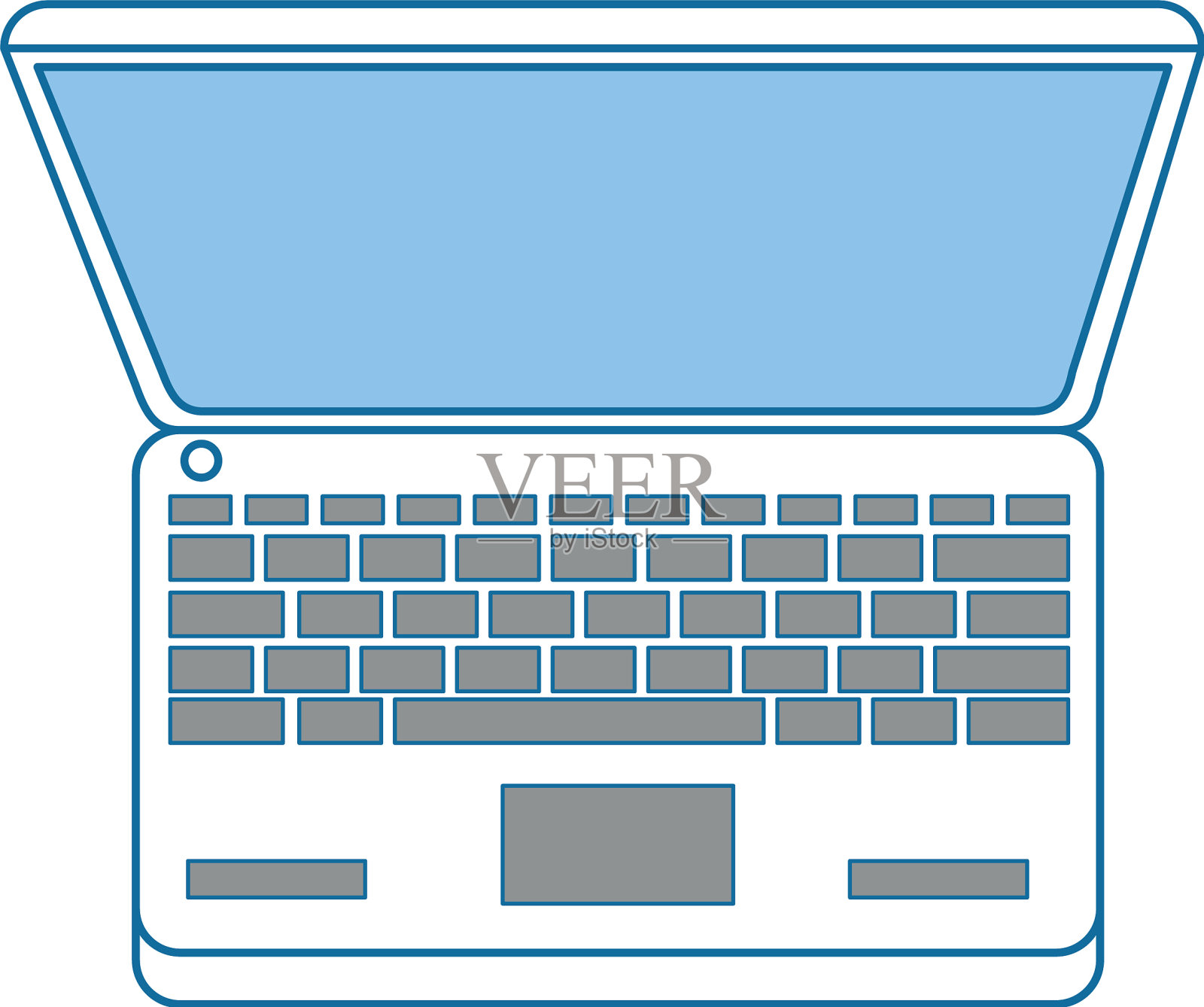 笔记本电脑图标插画图片素材