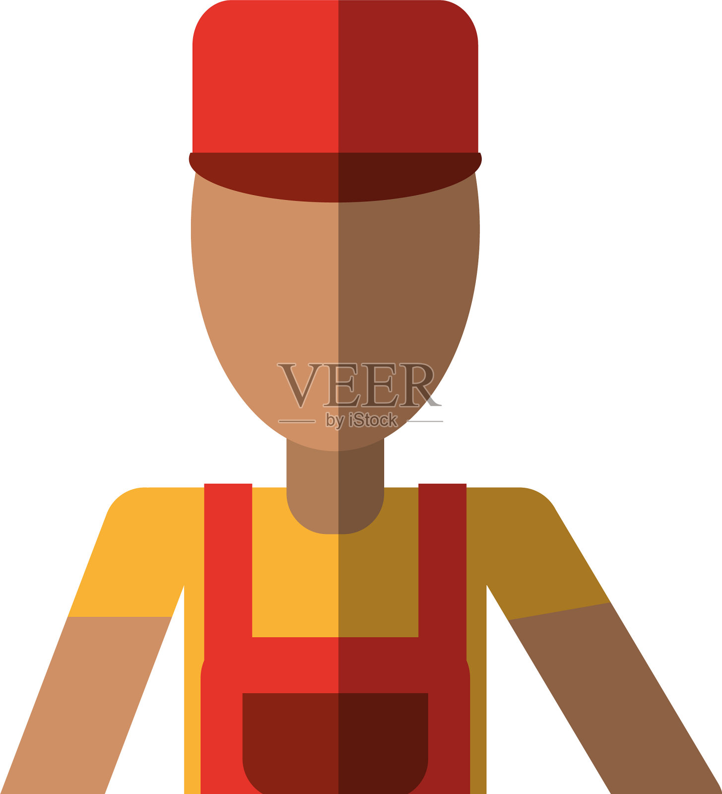 男人头像图标形象插画图片素材