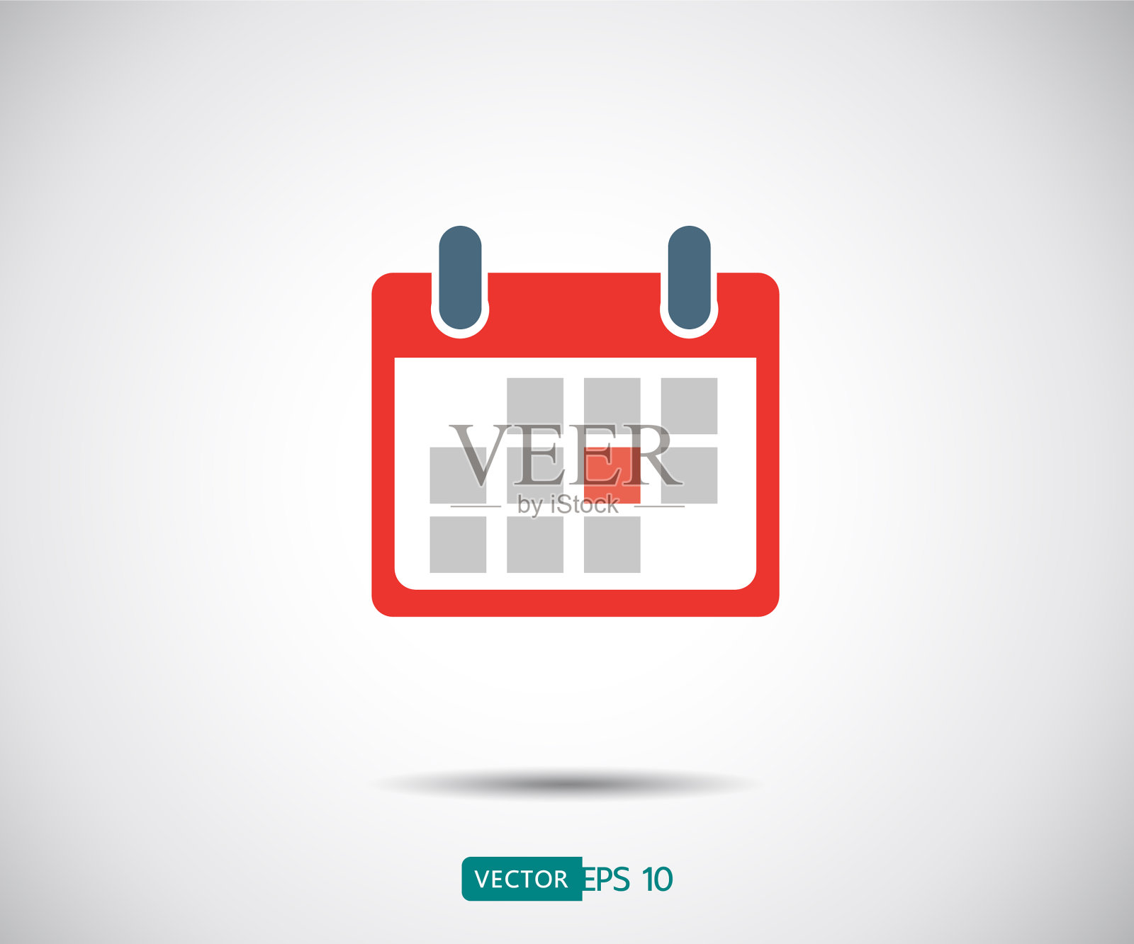 日历图标标志扁平eps插画图片素材