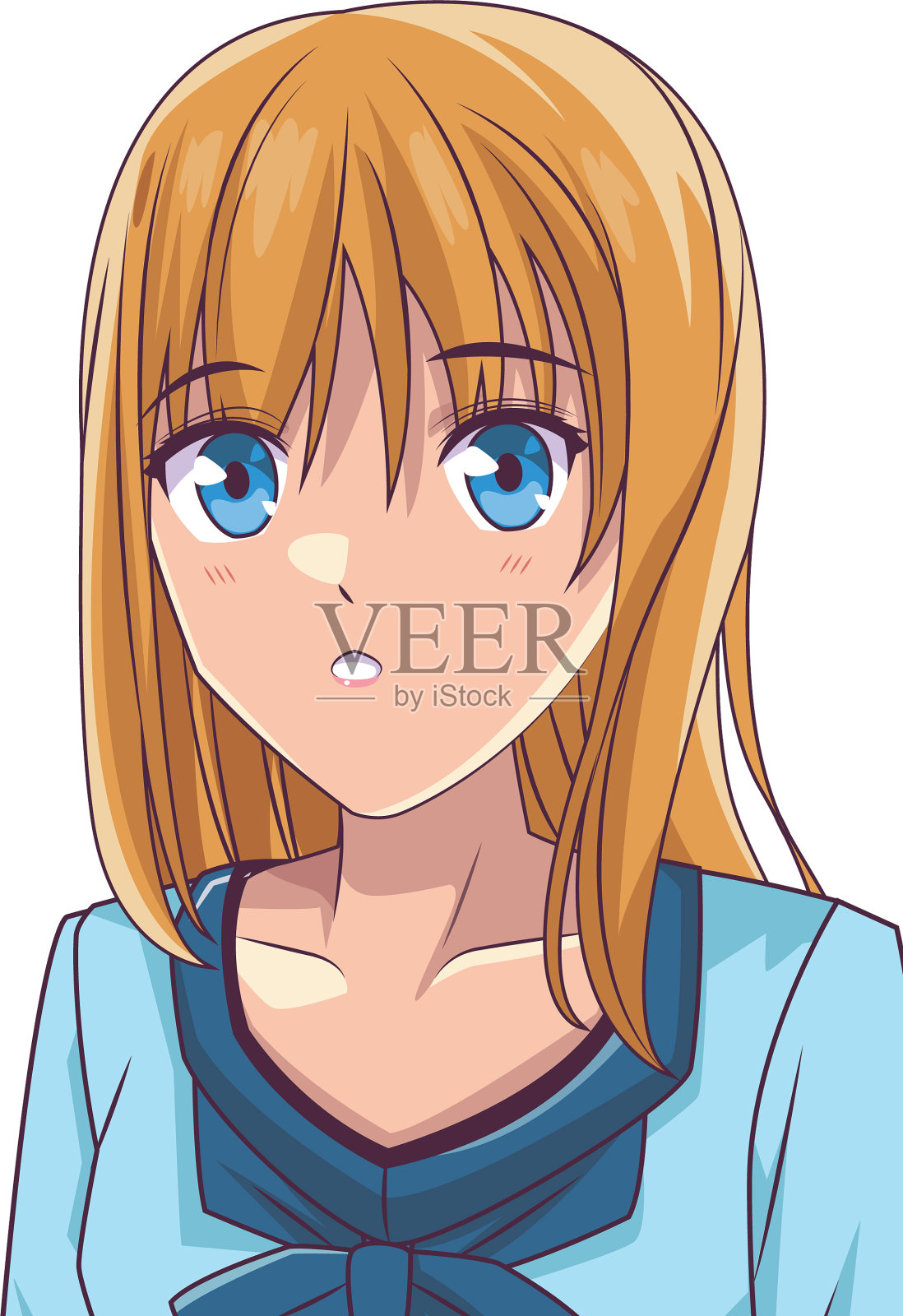 动漫动漫女孩插画图片素材