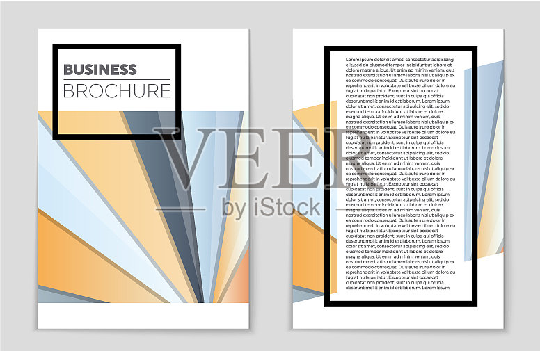 抽象布局的艺术背景设置插画图片素材