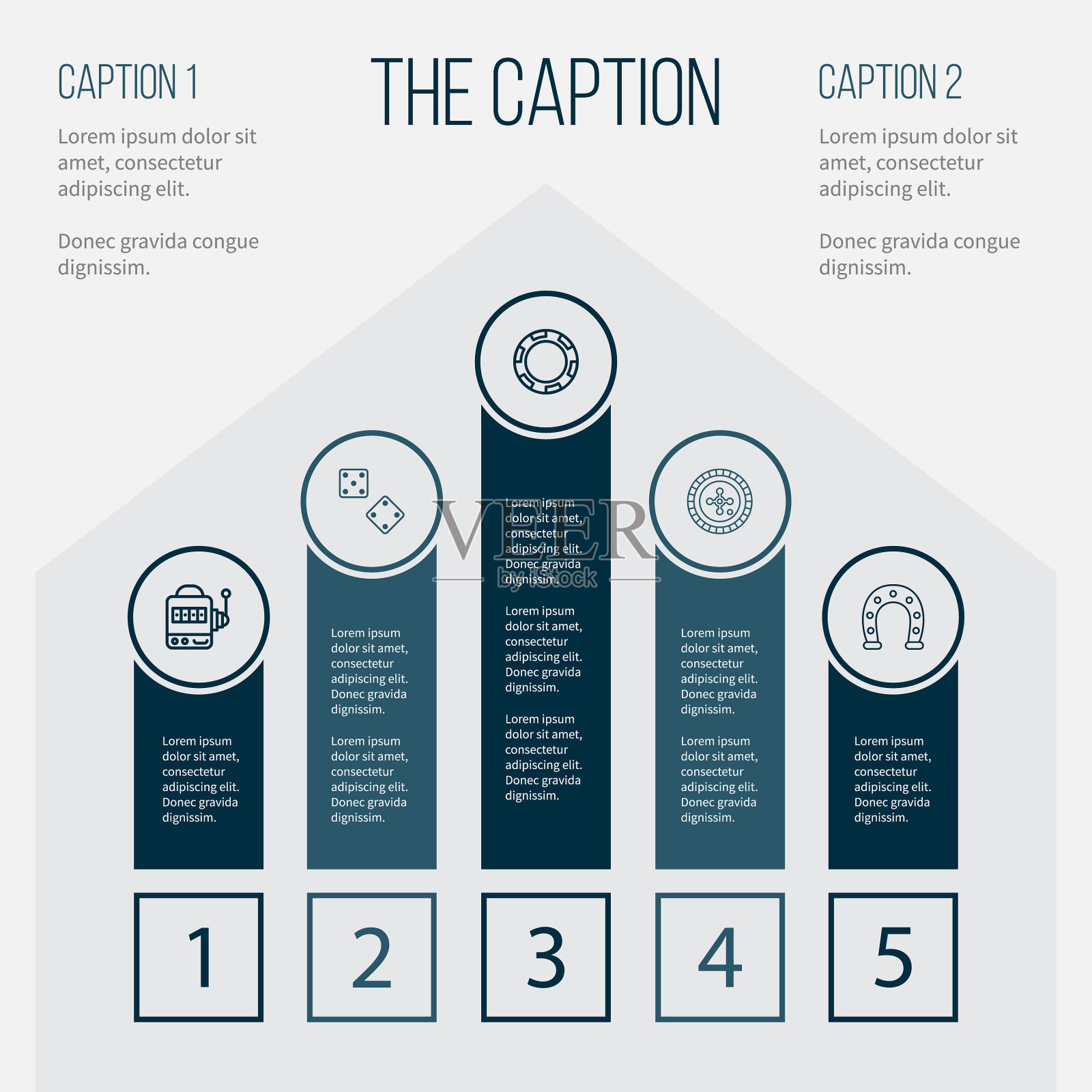 轮廓扑克套金属骰子轮盘赌和插画图片素材