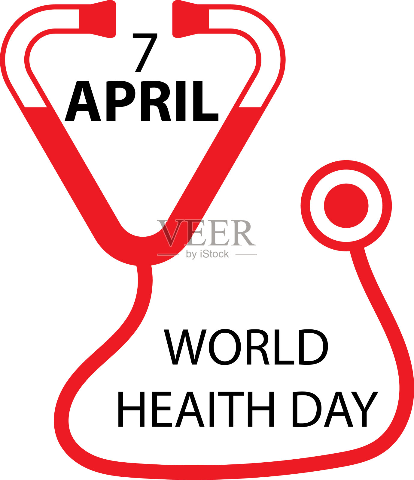 世界卫生日概念设计模板素材