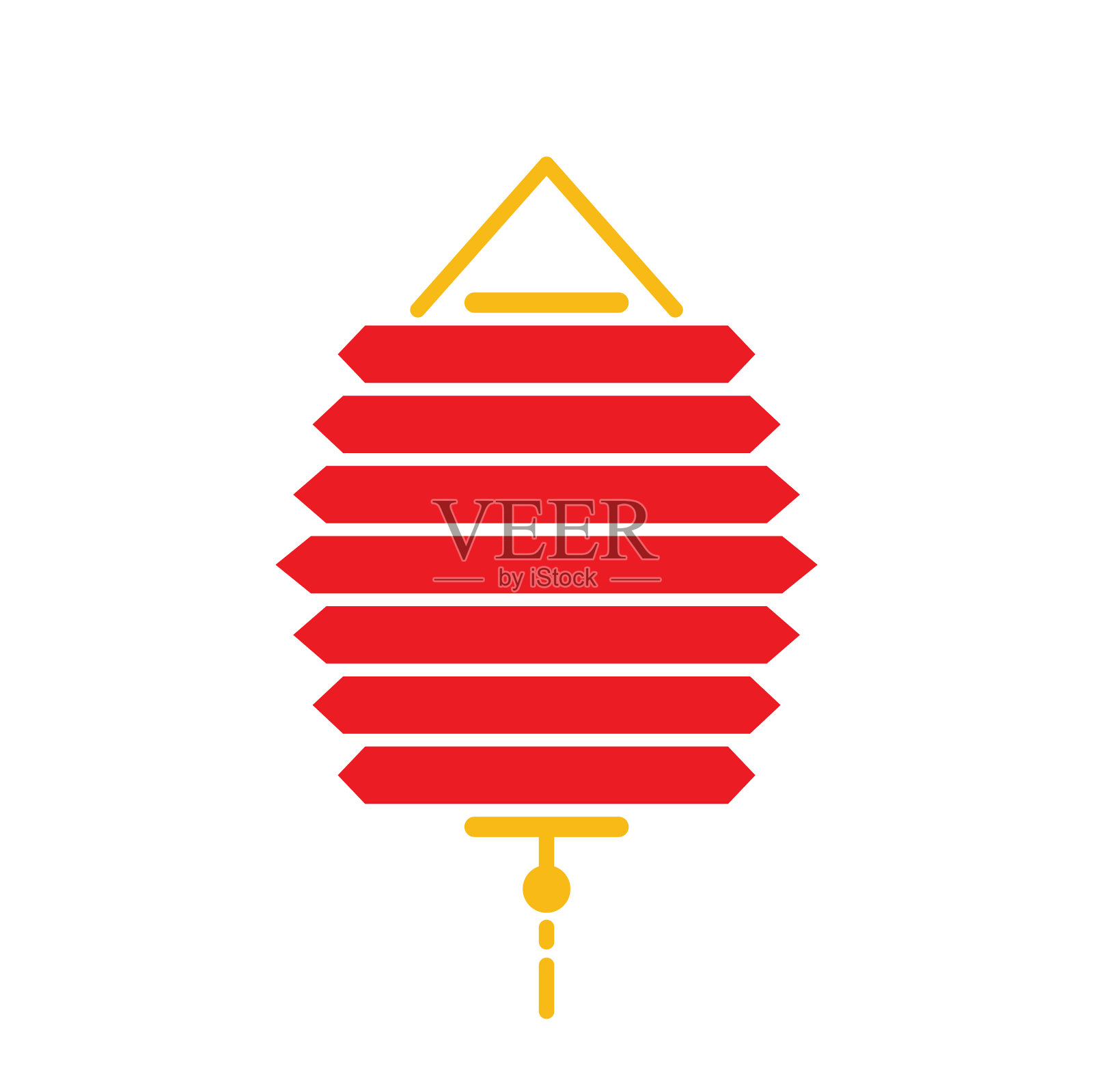 中国新年相关图标的背景图标素材