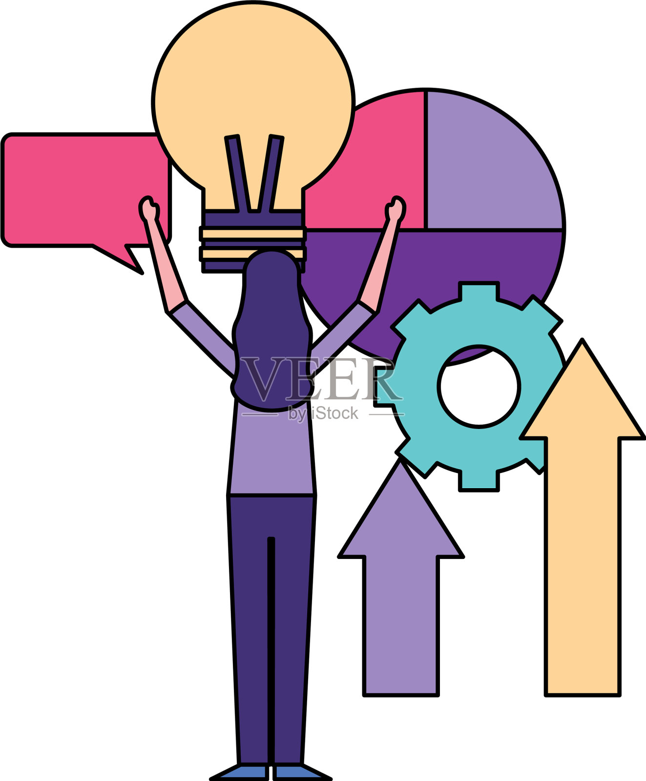 社区的人活动设计元素图片