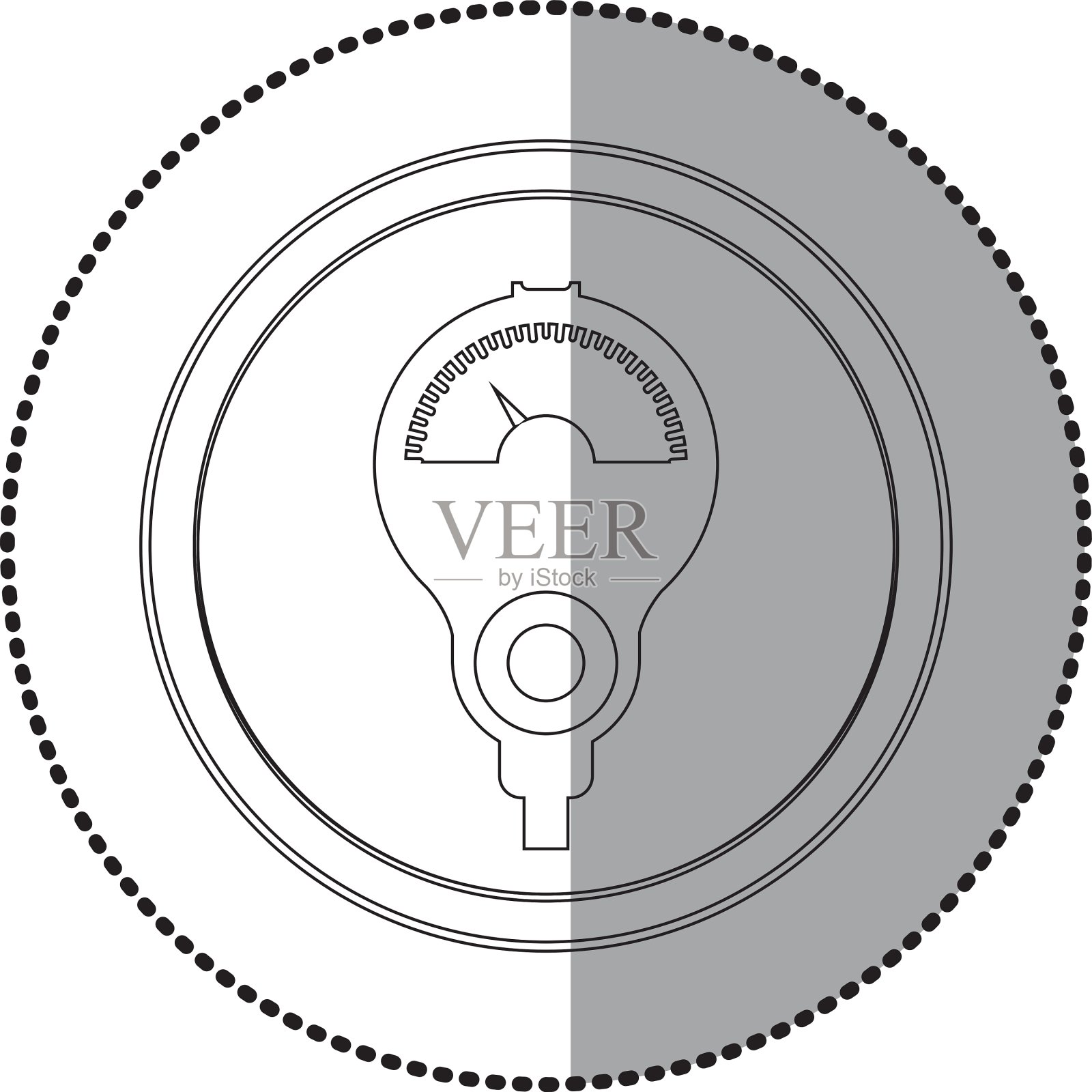 停车费系统插画图片素材