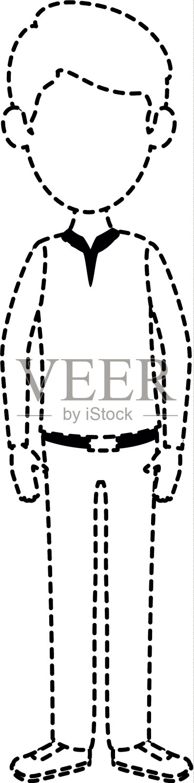 年轻人头像角色插画图片素材