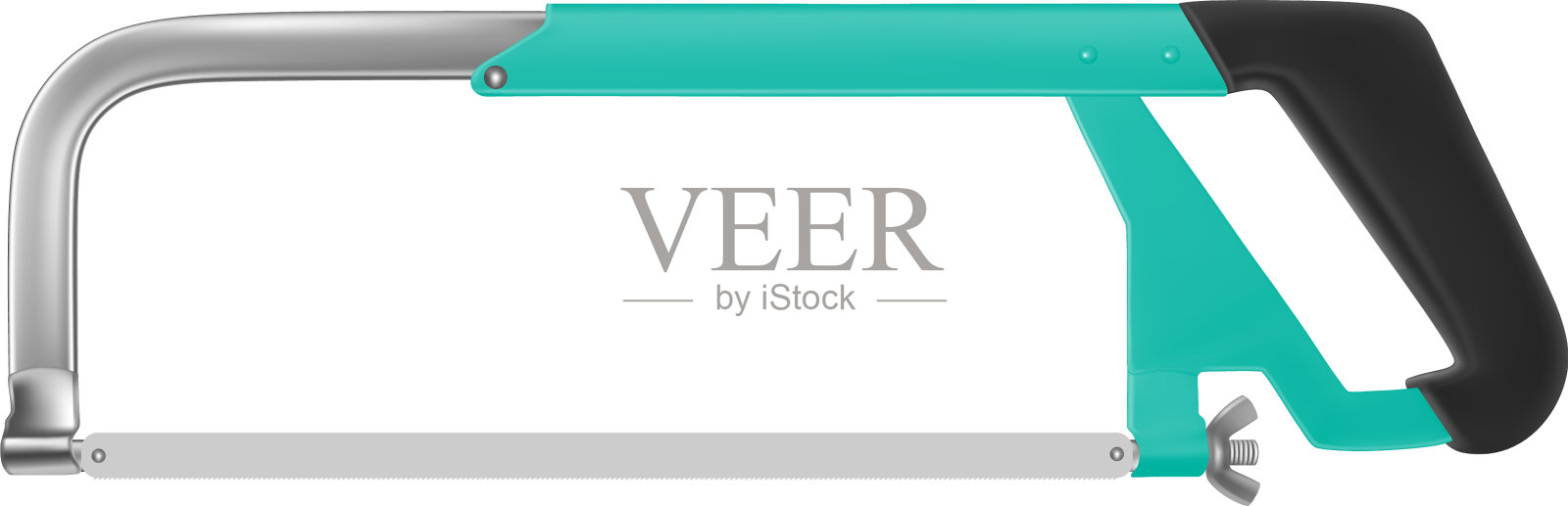 钢锯金属设计元素图片