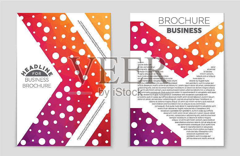 抽象布局的艺术背景设置插画图片素材