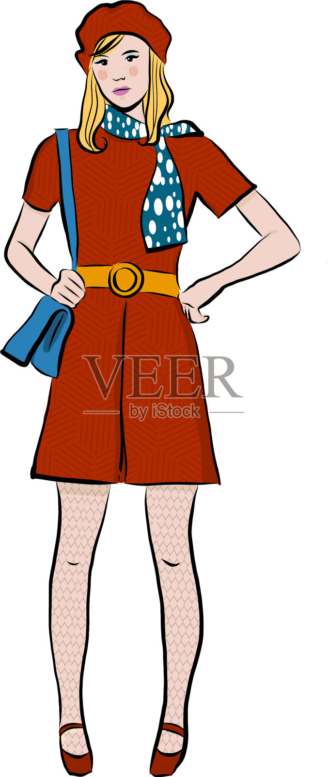 小红帽设计元素图片