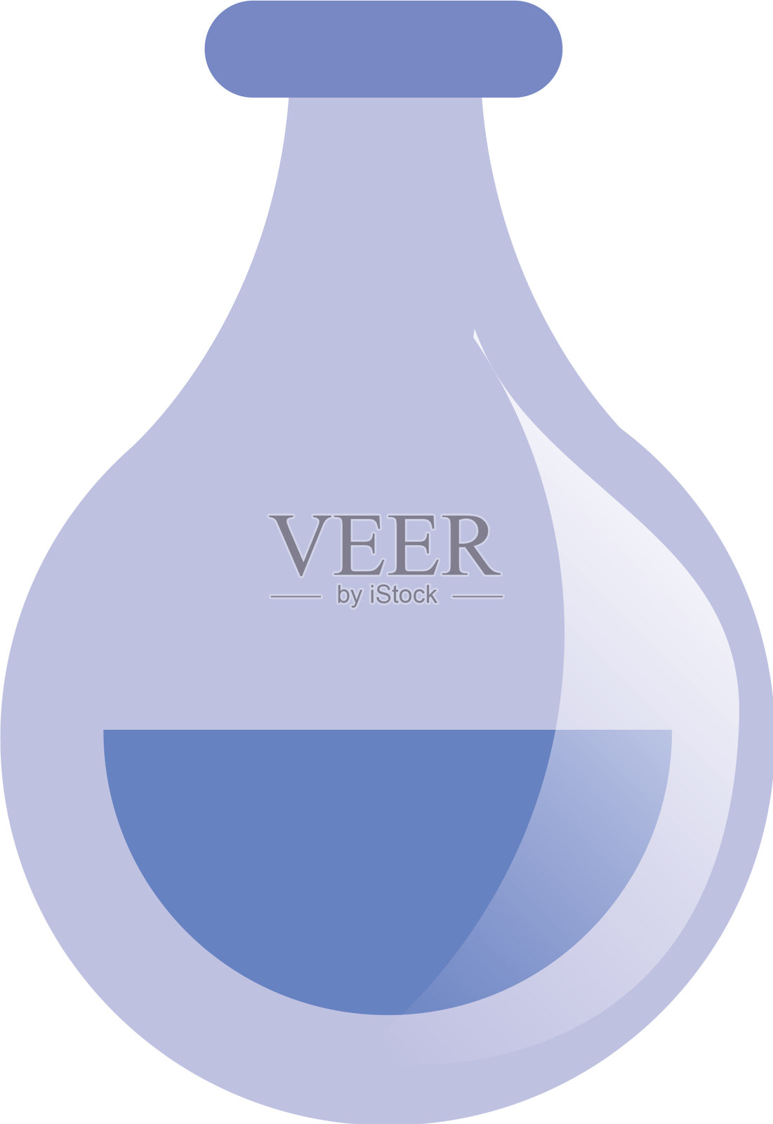 科学实验室烧杯设计元素图片