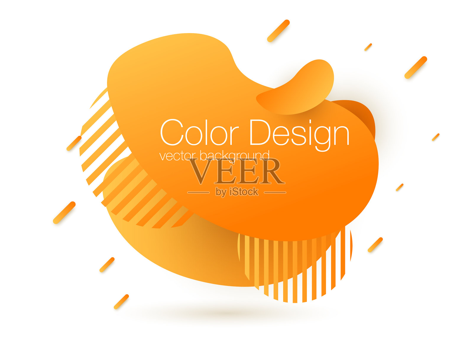 摘要混合背景模板的网站插画图片素材