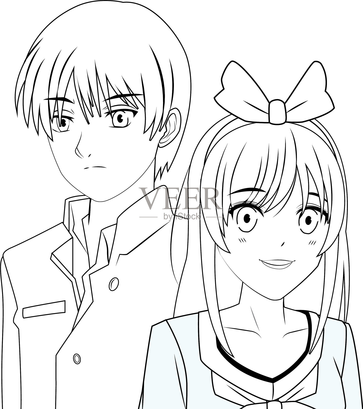 一些动画漫画插画图片素材