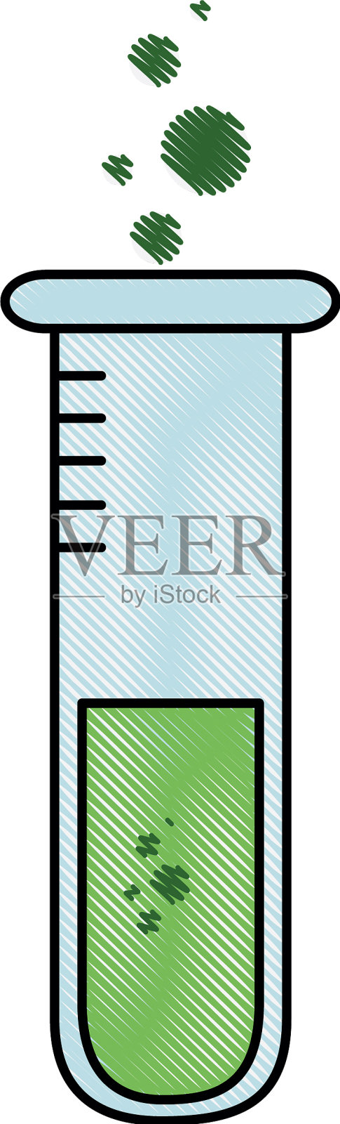 化学瓶对象设计元素图片