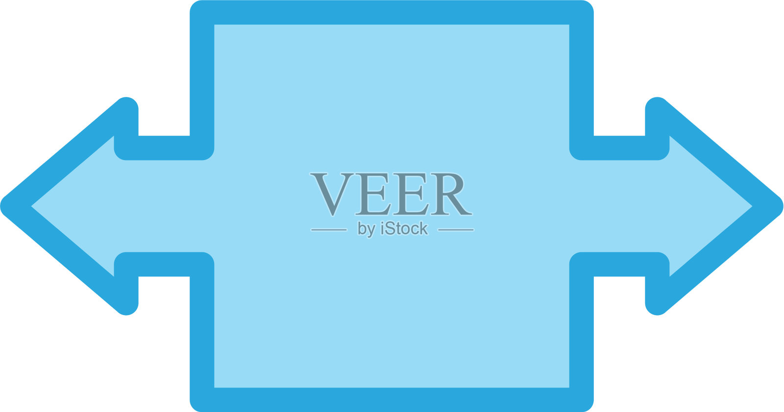 双箭头图标图标素材