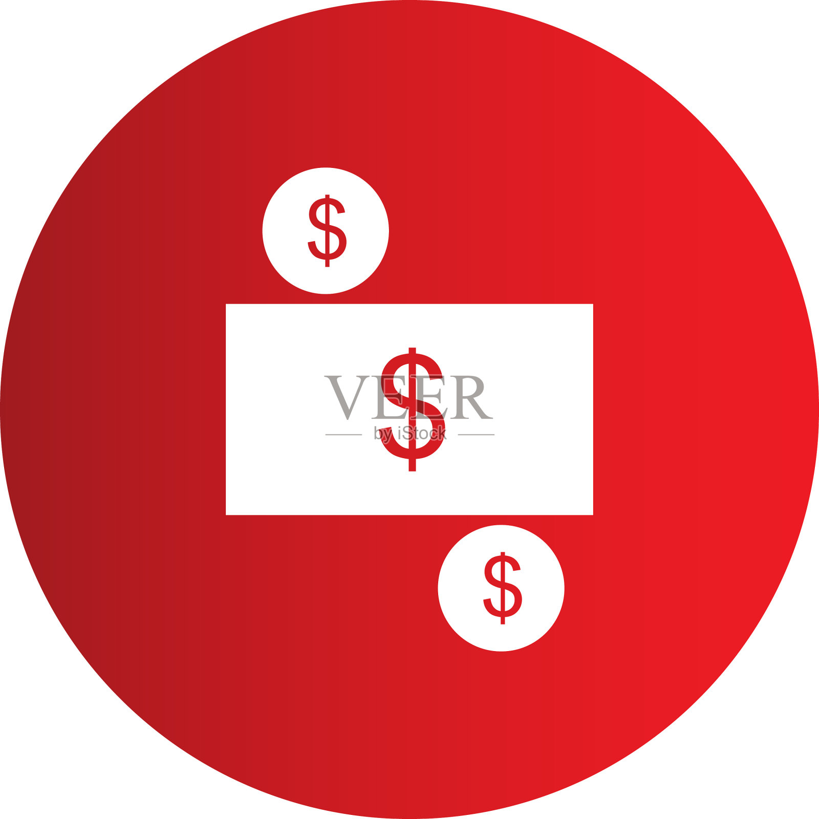 货币的图标插画图片素材