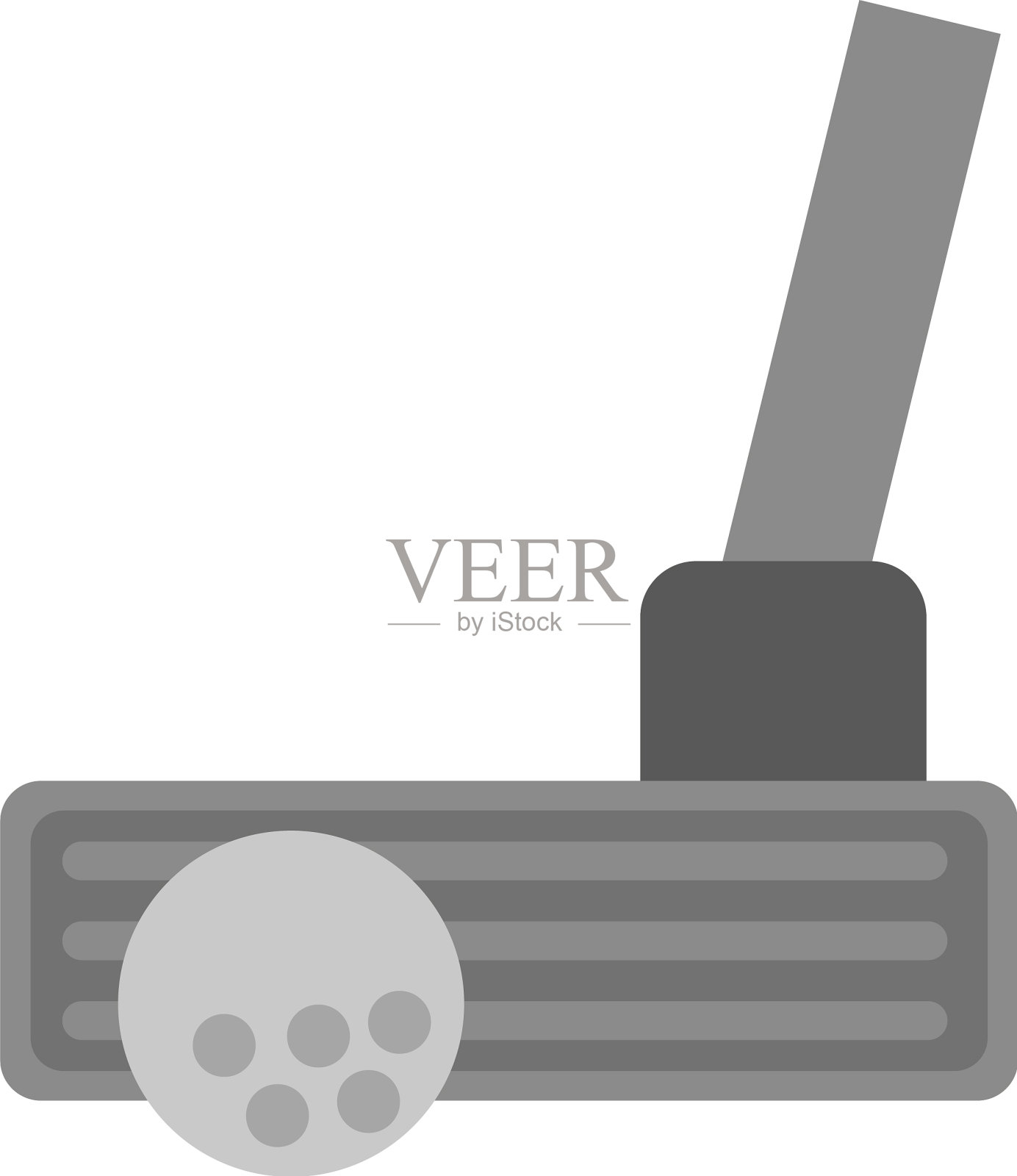 高尔夫相关图标形象插画图片素材