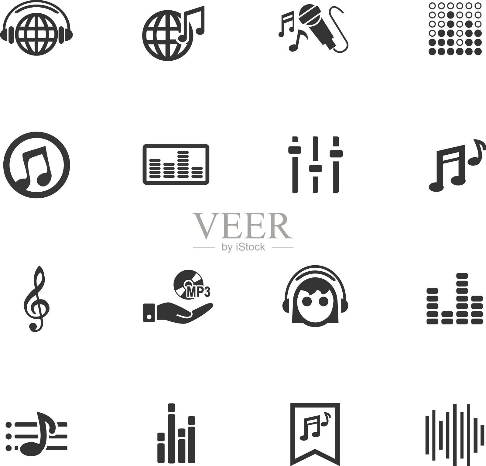 音乐图标设置图标素材