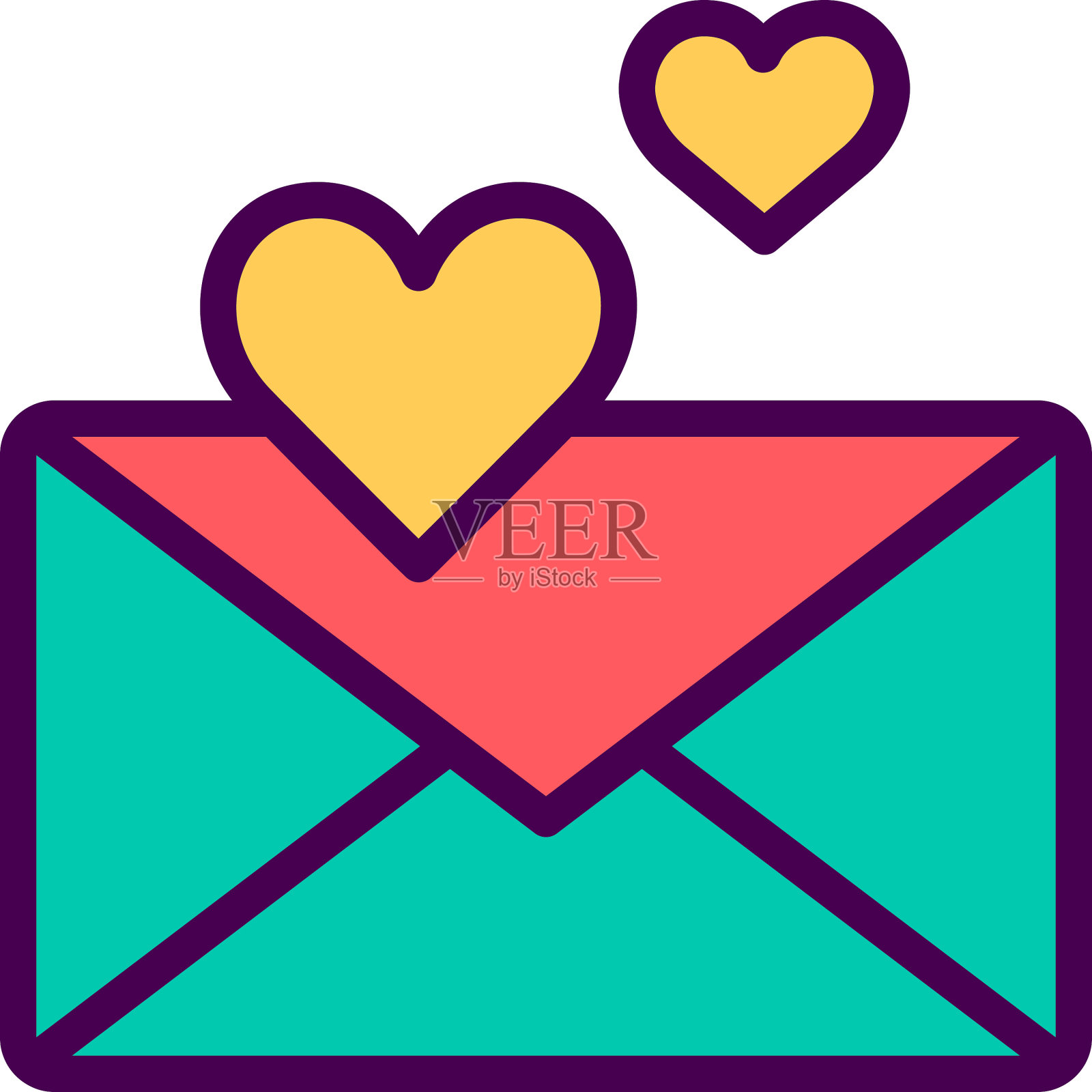 情书图标设计生活方式图标设计图标素材