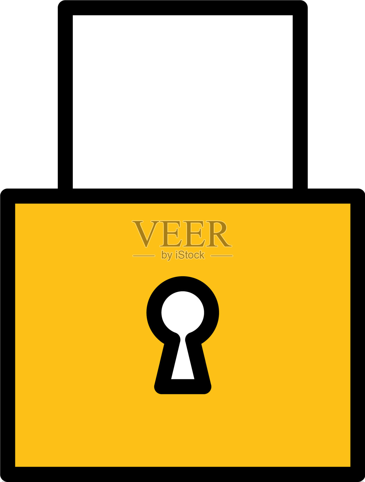 锁图标图标素材